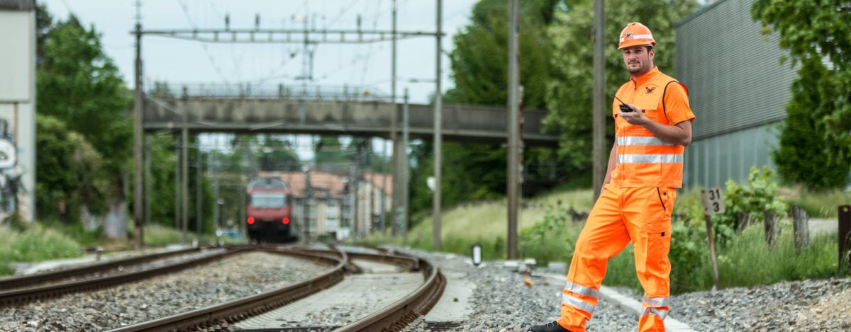 Geleisesicherheit durch die National Guard Services GmbH